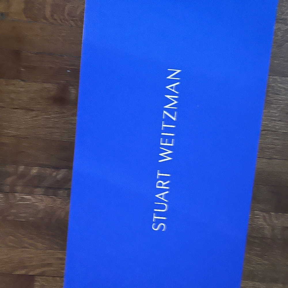 STUART WEITZMAN New Lowland black suede over-the-knee boots Size 6.5